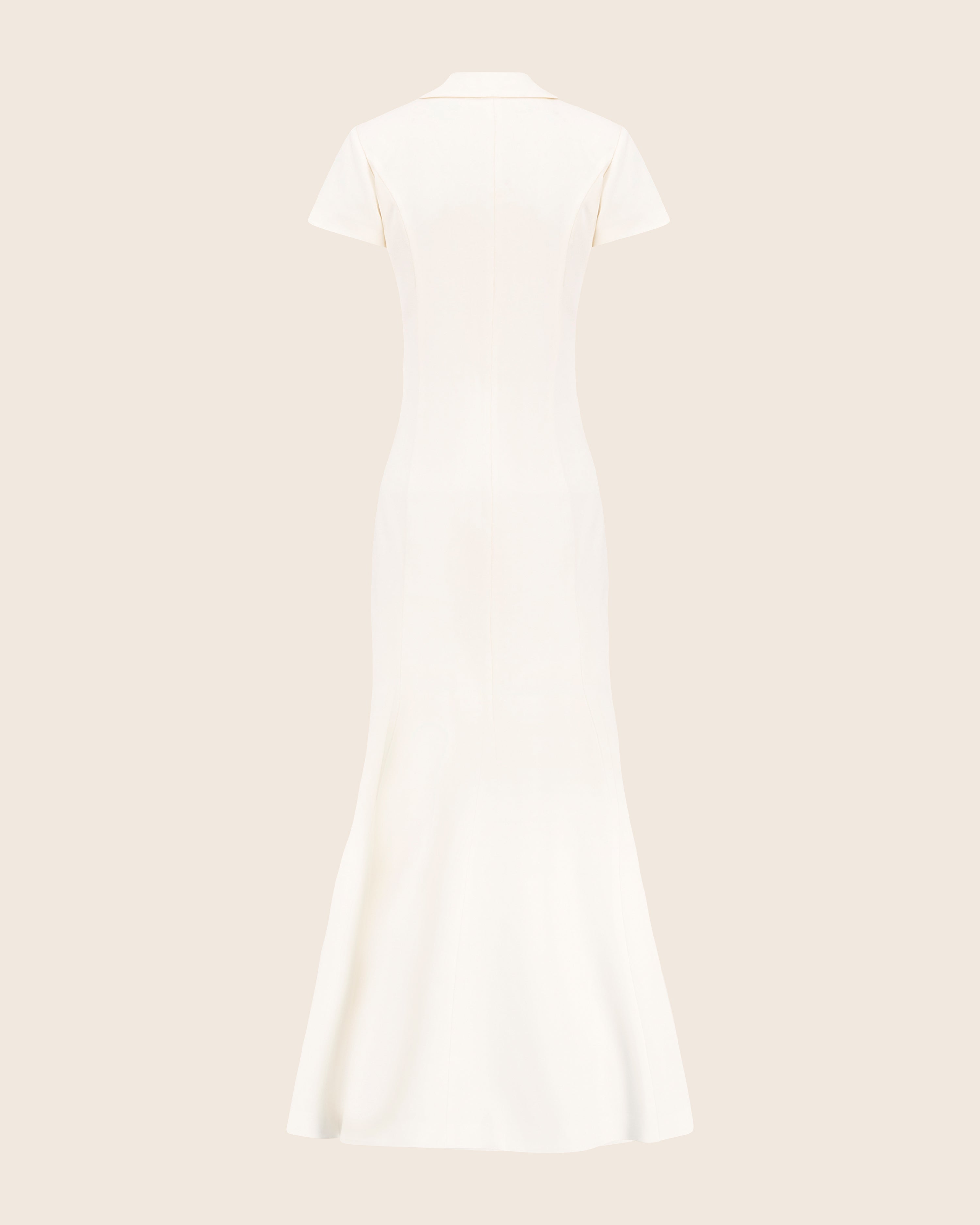 Maxi dress with signature Italian buttons