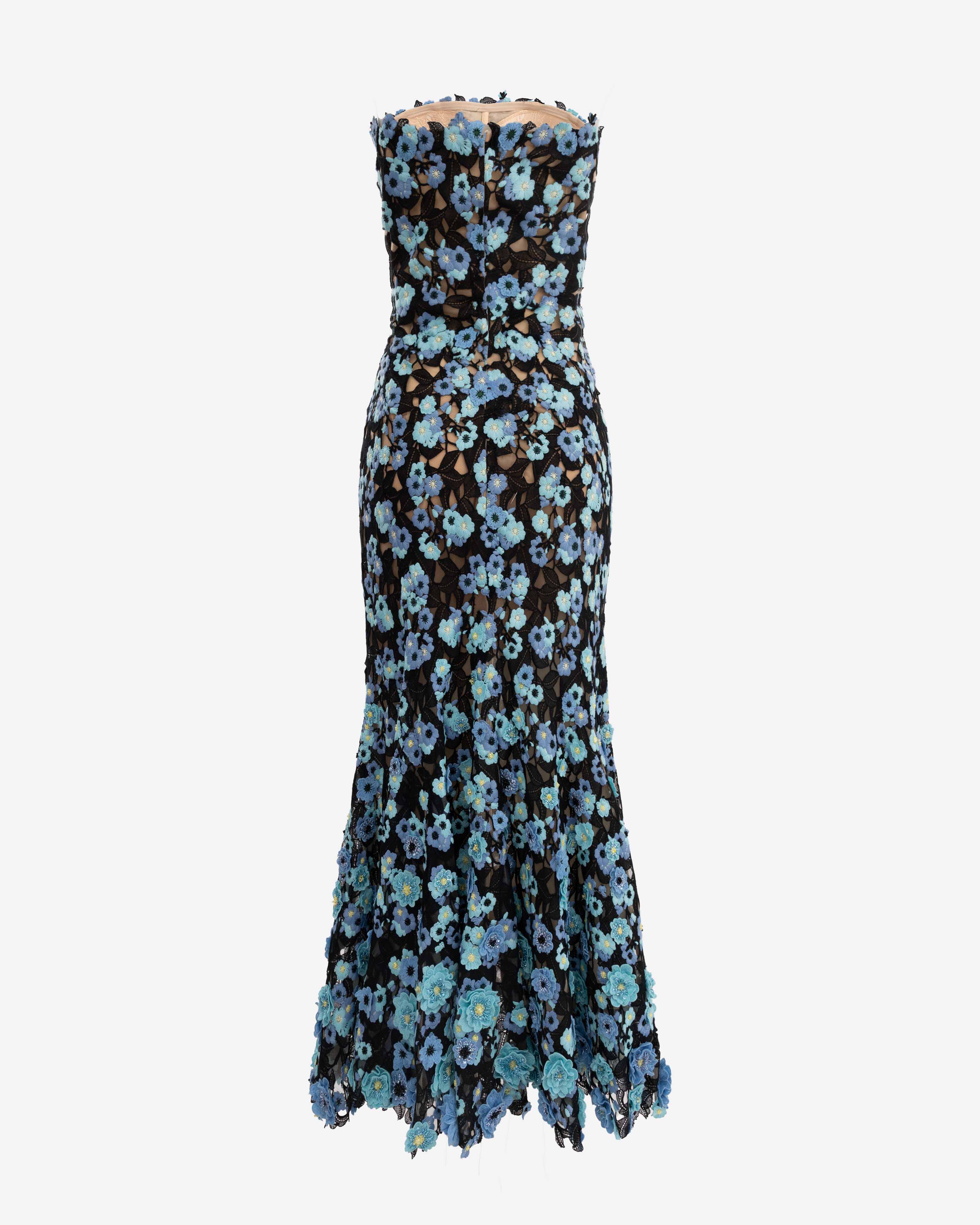 Fiore Azzurro Dress