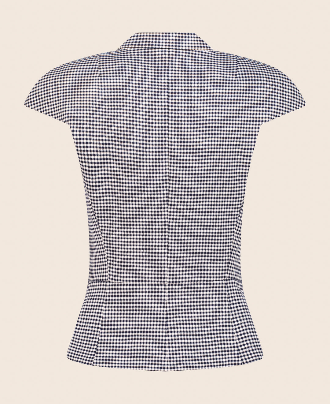 Micro-checked jacket