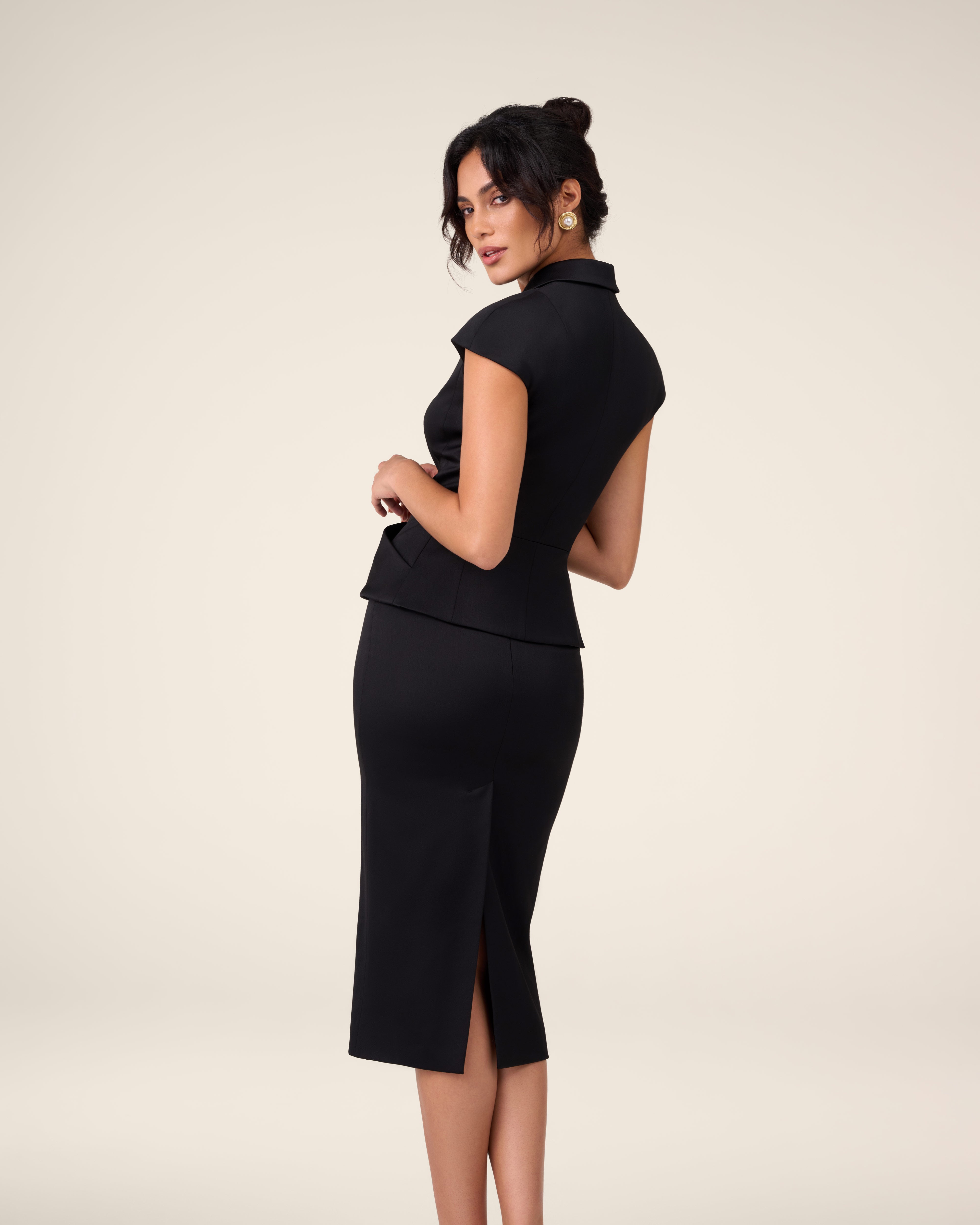 Deep black Jacket